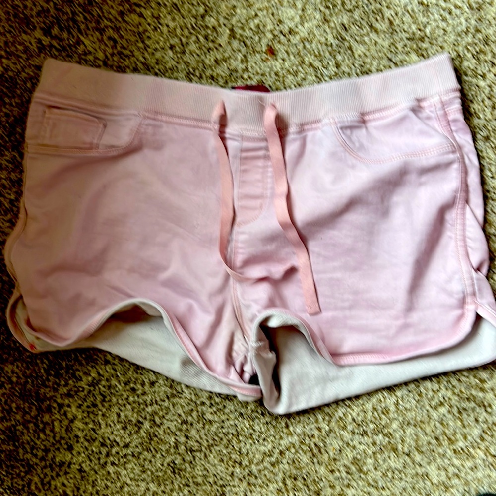 Gently used pink shorts